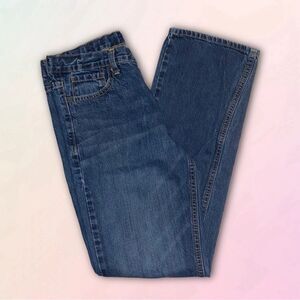 Old Navy, Retro, Medium Wash, Basic, Straight Leg Jeans